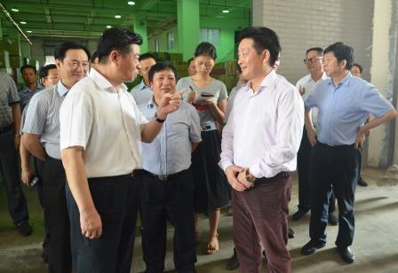 江西省委常委、統戰部長蔡曉明視察仁和集團